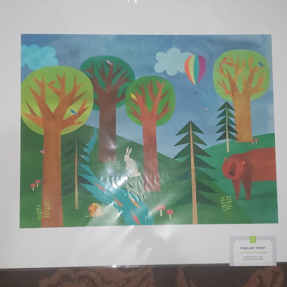 Oopsie Daisy Fine art for kids print